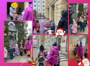 Pierwszy spacer Misiów