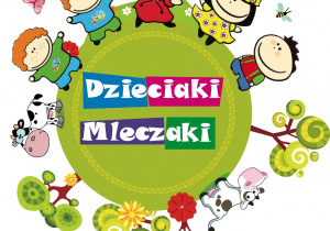 Logo akcji "Dzieciaki Mleczaki".